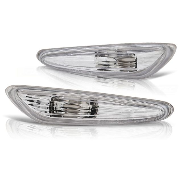 Хромирани странични мигачи за BMW E60 / E61 / E46 / X3