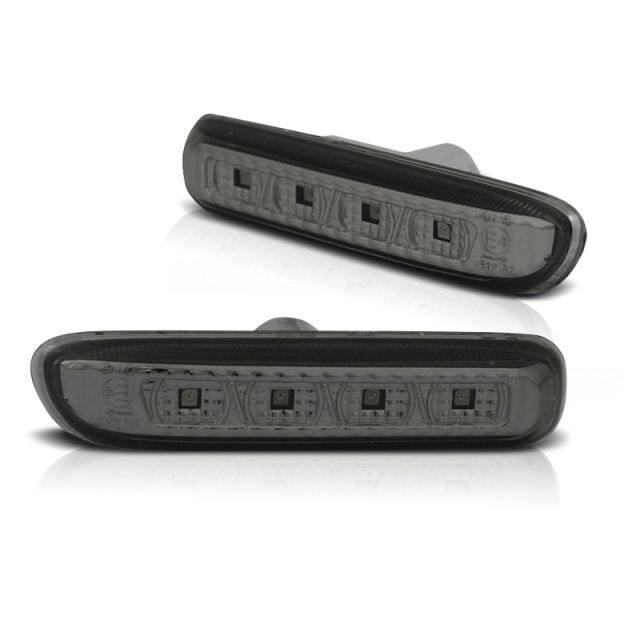 Опушени LED странични мигачи за BMW E46 2D / 4D 98-01