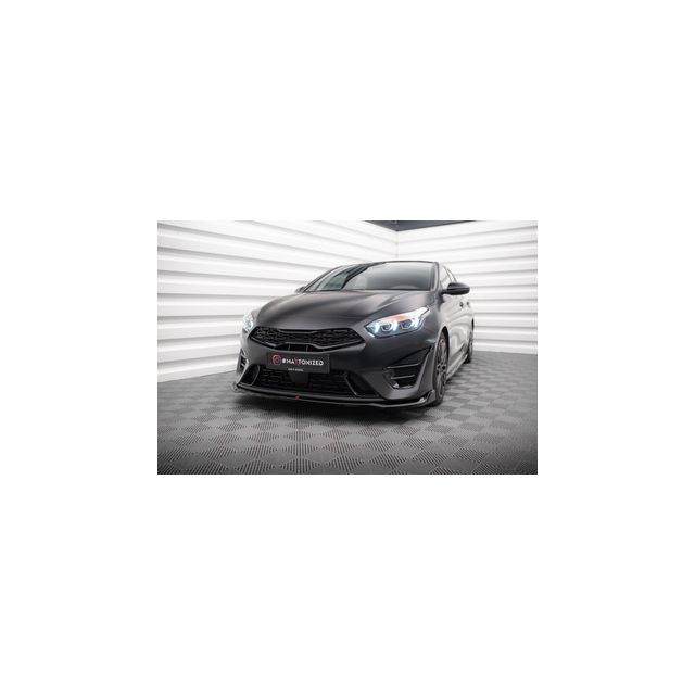 Добавка за предна броня V.1 Kia Proceed GT Mk3 Facelift / Ceed GT / GT - Line Mk1 Facelift