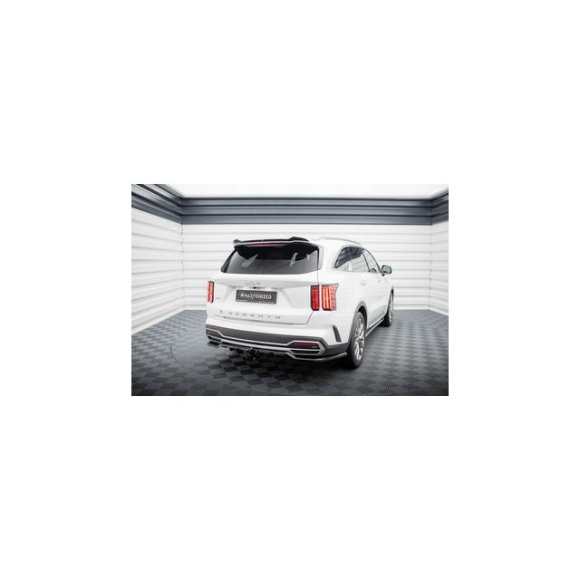 Добавка за задна броня (с вертикални ребра) Kia Sorento Mk4