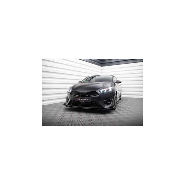  Добавка за предна броня + "крилца" Kia Proceed GT Mk3 Facelift / Ceed GT / GT - Line Mk1 Facelift