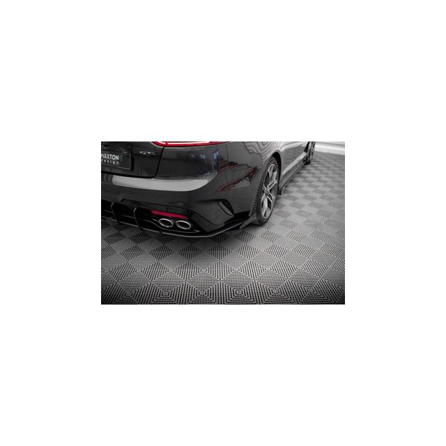  Странични добавки за задна броня + "крилца" Kia Stinger GT / GT-Line Mk1
