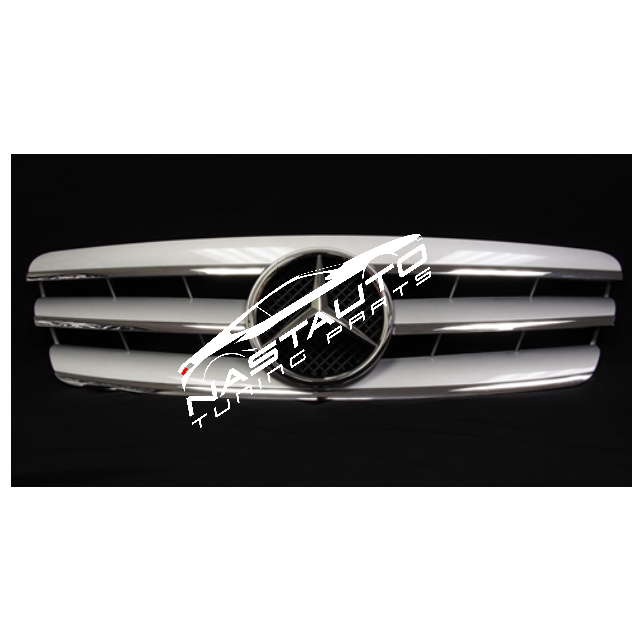 Решетка – Хром сива  За Mercedes C-class C203 CL look