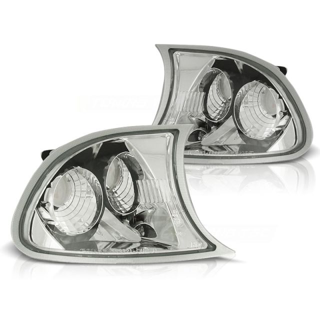 Хромирани предни мигачи за BMW E46 04.99-08.01 купе