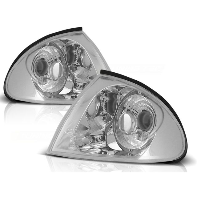 Хромирани предни мигачи за BMW E46 05.98-08.01