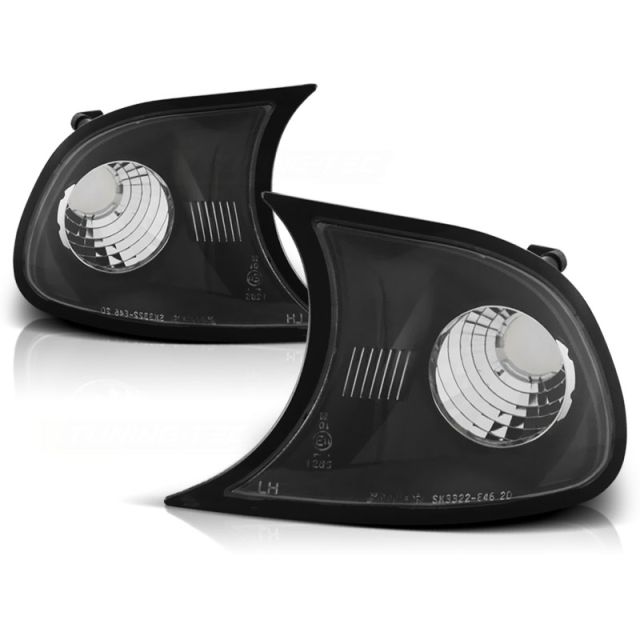 Опушени предни мигачи за BMW E46 09.01-03.03 купе
