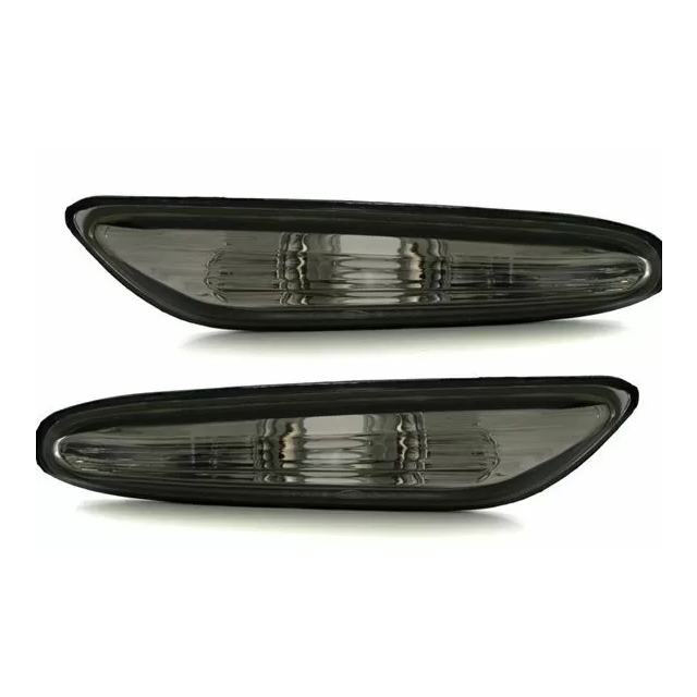 Кристални опушени мигачи за BMW E90 / E91 / E92 / E93 / E87 / X1
