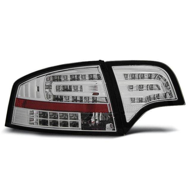 LED Стопове хром за AUDI A4 B7 11.04-03.08 SEDAN