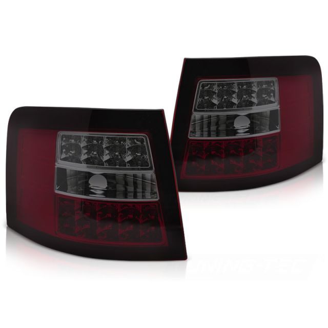 LED опушени стопове за AUDI A6 05.97-05.04 комби
