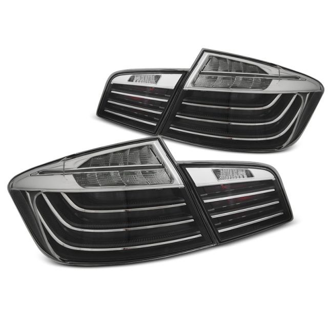 LED BAR Стопове Черни хром LCI LOOK за BMW F10 10-07.13 