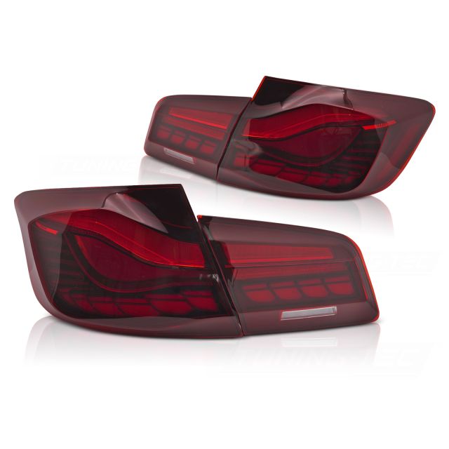 OLED с динамична светлина стопове RED за BMW F10 10-16