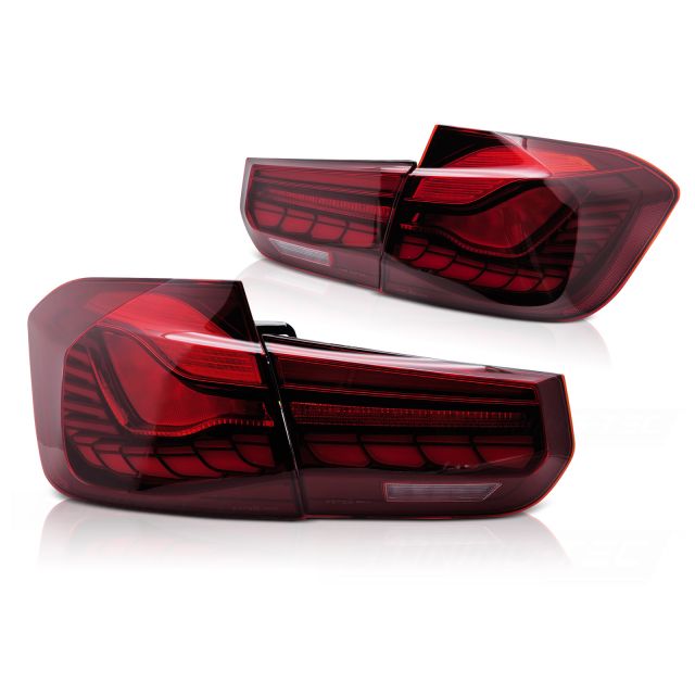 OLED стопове RED за BMW F30 11-18