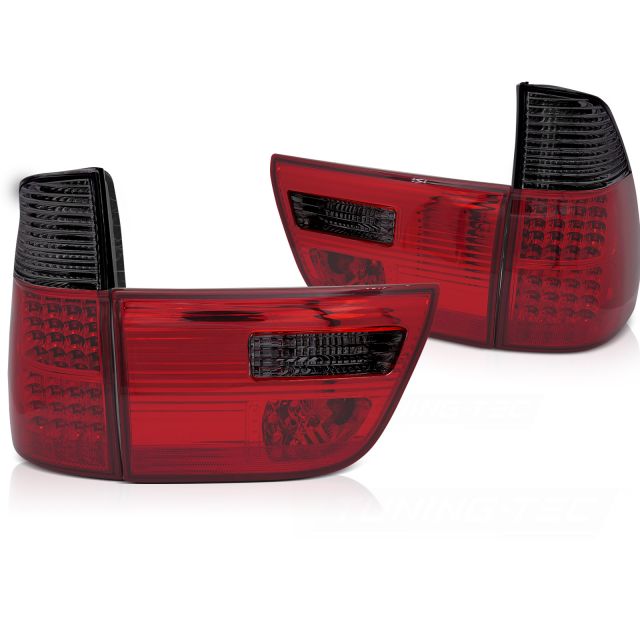 LED опушени стопове за BMW X5 E53 09.99-10.03