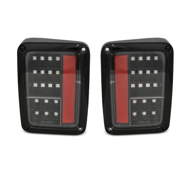 Стопове за CHRYSLER JEEP WRANGLER JK 07-18 LED Черни