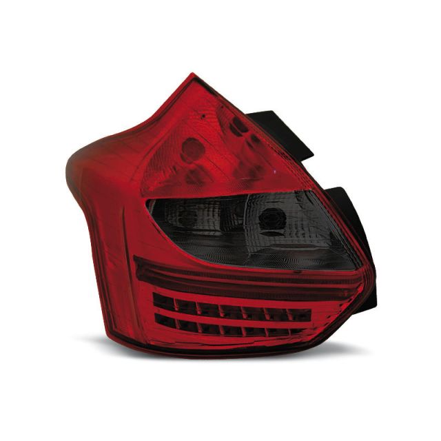 Стопове за FORD FOCUS 3 11- 10.14 HATCHBACK  опушени LED 