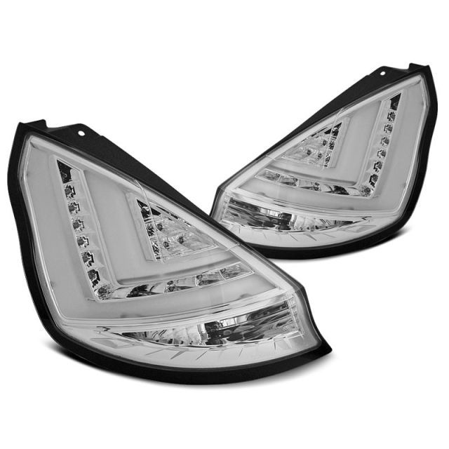 Стопове за FORD FIESTA MK7 12-16 HB хром LED BAR