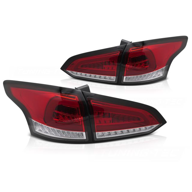 LED стопове RED Бели с динамична светлина за FORD FOCUS MK 3 SW 11-18