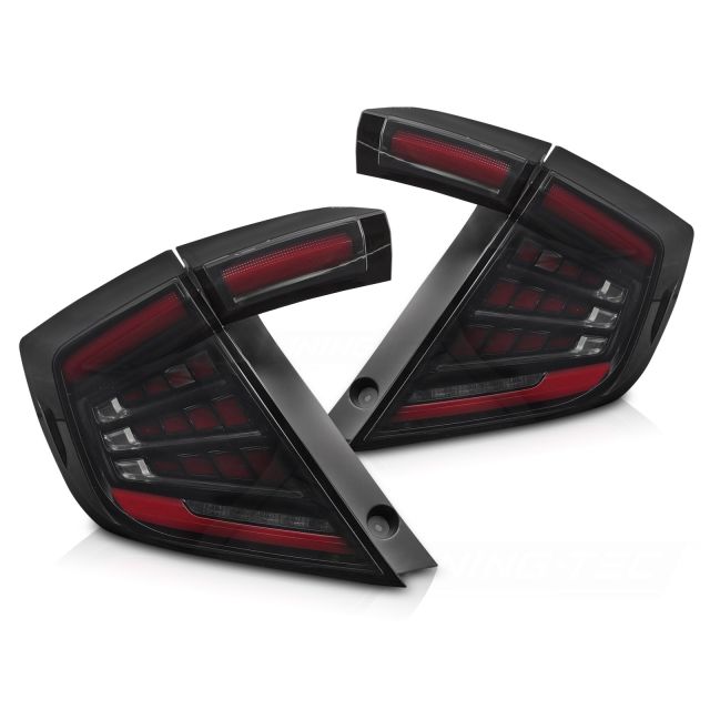 LED Опушени стопове за HONDA CIVIC X 16-21 Хечбек