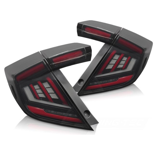 LED Опушени стопове за HONDA CIVIC X 16-21 Хечбек