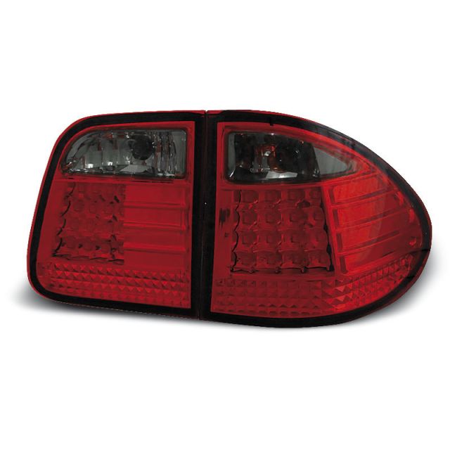 LED Стопове  опушени за MERCEDES W210 95-03.02 KOMBI