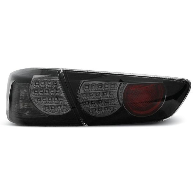 Стопове за MITSUBISHI LANCER 8 SEDAN 08-11 Черни опушени LED