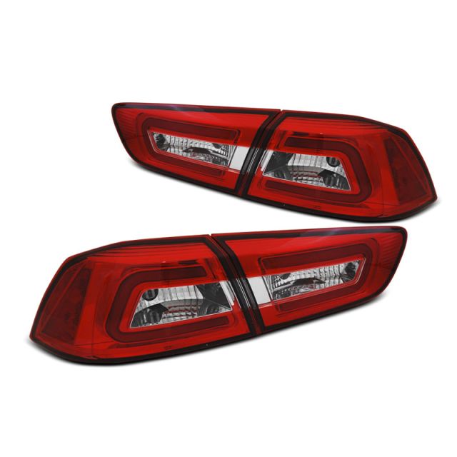 Стопове за MITSUBISHI LANCER 8 SEDAN 08-11  WHITE LED BAR