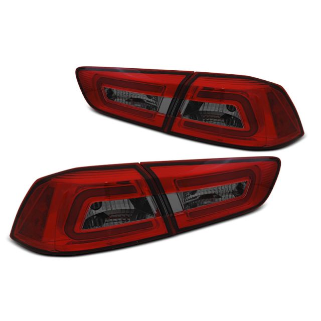 Стопове за MITSUBISHI LANCER 8 SEDAN 08-11  опушени LED BAR