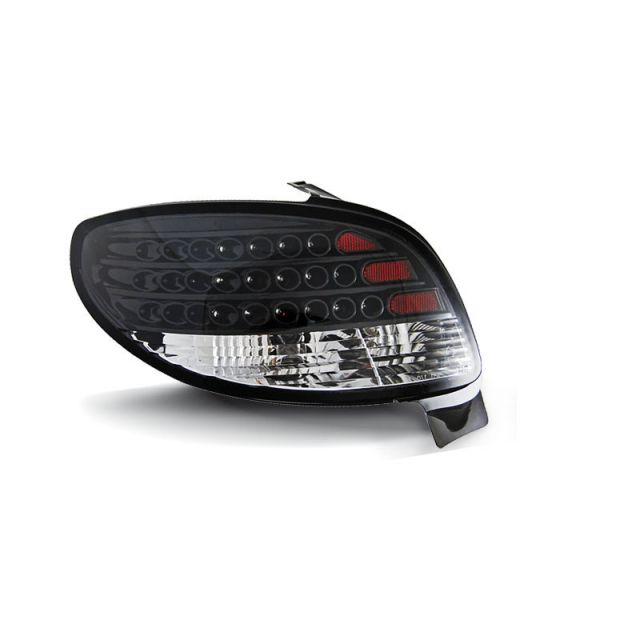 Стопове за PEUGEOT 206 10.98- Черни LED