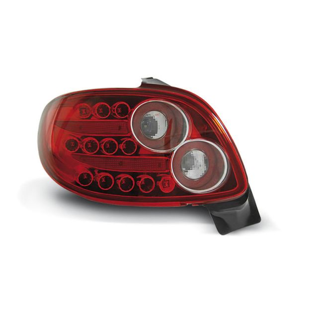 Стопове за PEUGEOT 206 10.98-  WHITE LED