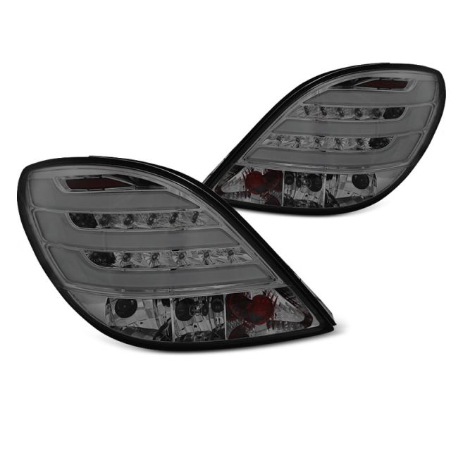Стопове за PEUGEOT 207 3D/5D 05.06-06.09 опушени LED BAR