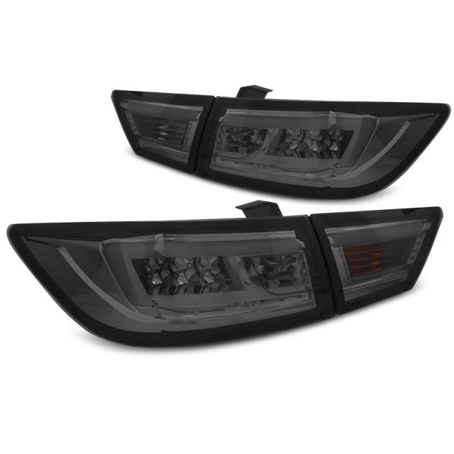 Стопове за RENAULT CLIO IV 13-16 HATCHBACK LED BAR опушени