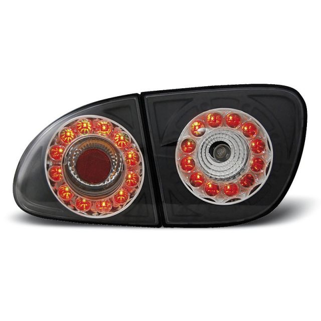 LED Стопове Черни за SEAT LEON 04.99-08.04