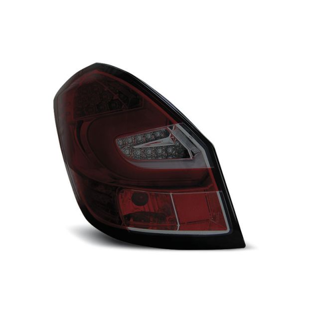LED BAR Стопове  опушени за SKODA FABIA II 07- 06.14