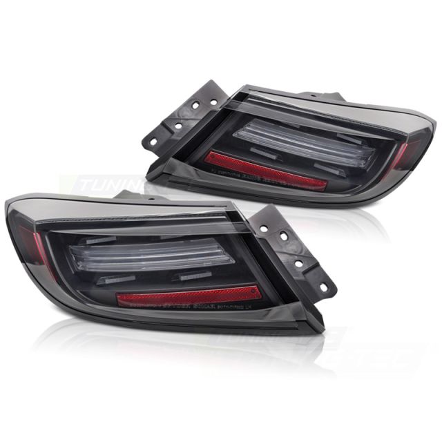 LED BAR стопове черни с динамична светлина за TOYOTA GR86 21-