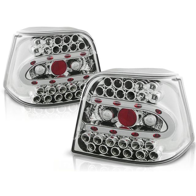 LED стопове Хром за VW GOLF 4 09.97-09.03