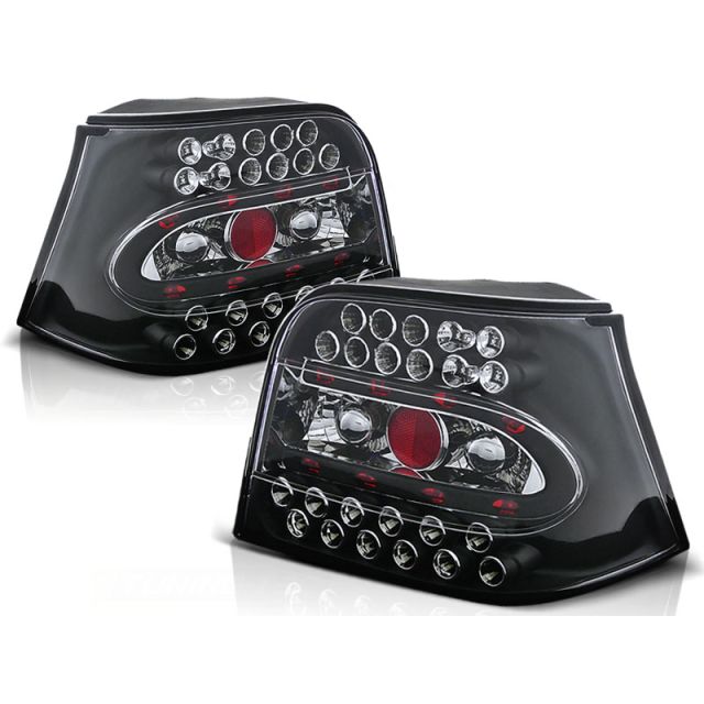 LED стопове черни за VW GOLF 4 09.97-09.03