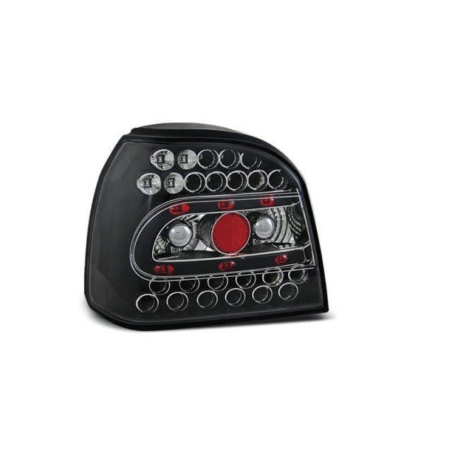 LED Стопове Черни за VW GOLF 3 09.91-08.97