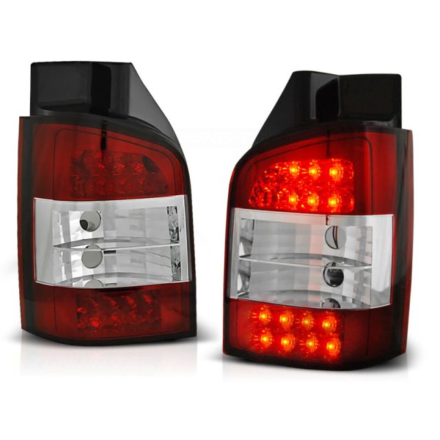 LED Бели стопове за VW T5 04.03-09