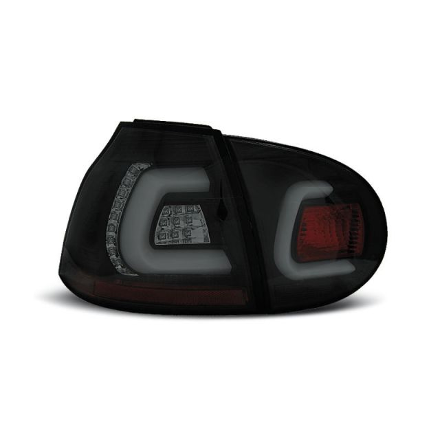 LED BAR Стопове Черни опушени за VW GOLF 5 10.03-09