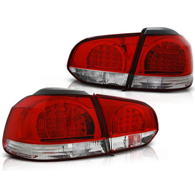 LED Бели стопове за VW GOLF 6 10.08-12