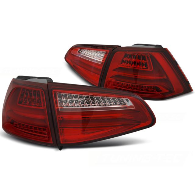 LED бели стопове заs VW GOLF 7 13-17