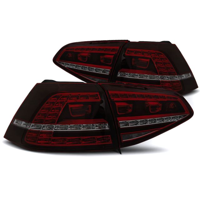 LED Стопове   опушени SEQ за VW GOLF 7 13-17