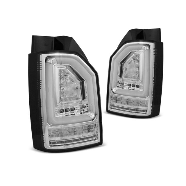 LED BAR Стопове хром SEQ за VW T6 15-19 OEM BULB