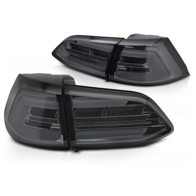 LED стопове Опушени с динамична светлина за VW GOLF 7 13-17 SW