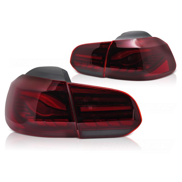 LED стопове RED LED OLED за VW GOLF 6 08-13
