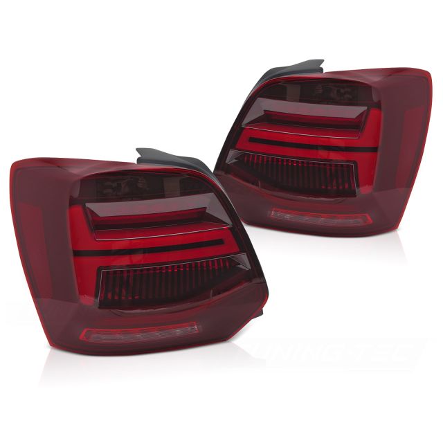 LED стопове RED LED BAR за VW POLO V 09-17