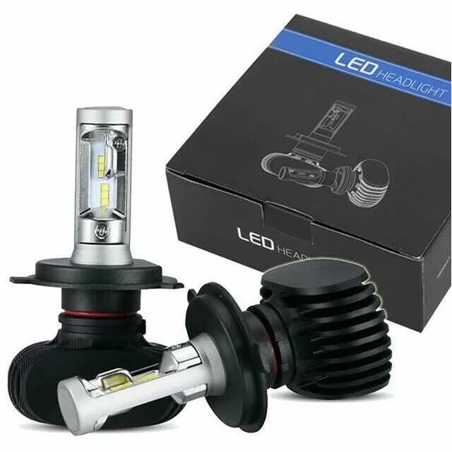 Автомобилни LED  Крушки , Диодни крушки H4 – 7600 Лумена, 36W - COB 6000K