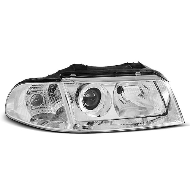 Фарове хром за AUDI A4 01.99-11.00