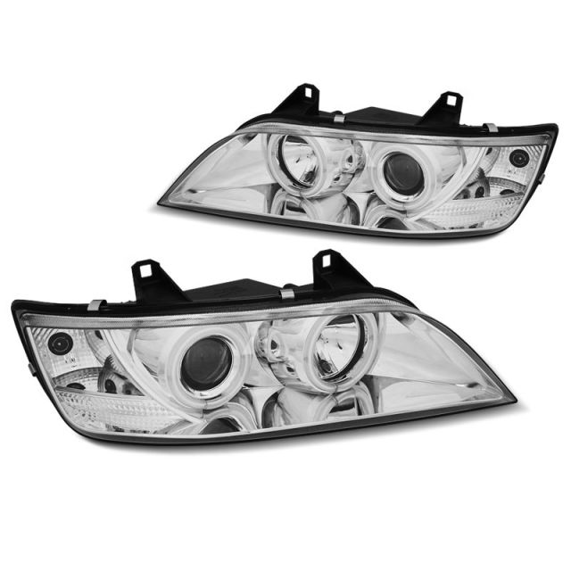 Фарове с ангелски очи CCFL хром за BMW Z3 01.96-02