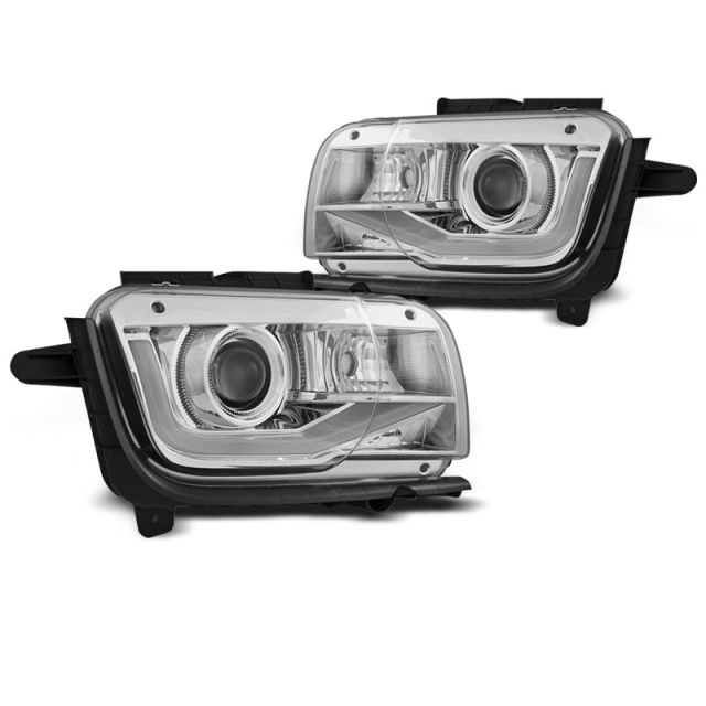 Фарове за CHEVROLET CAMARO 09-13 TUBE LIGHT хром